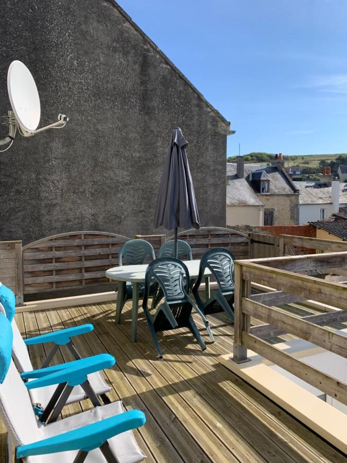 Authentique Maison De Pecheur A Port-En-Bessin Luaran gambar